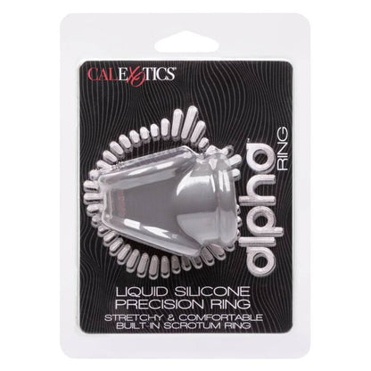 Comprar CALEXOTICS Alpha Precision Ring Gris – Anillo Erótico De Doble Diseño Para Placer Sensible-Noxtic