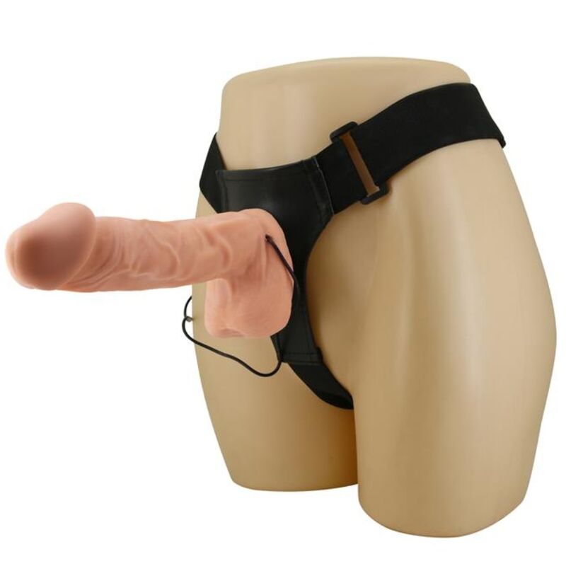 BAILE - ULTRA PASSIONATE HARNESS 26 CM NATURAL-BAILE HARNESS COLLECTION-Noxtic