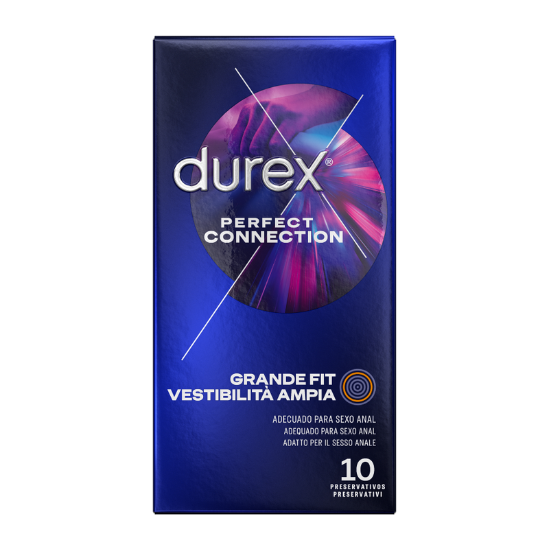 DUREX - PERFECT CONNECTION EXTRA LUBRICATION SILICONE 10 UNITS