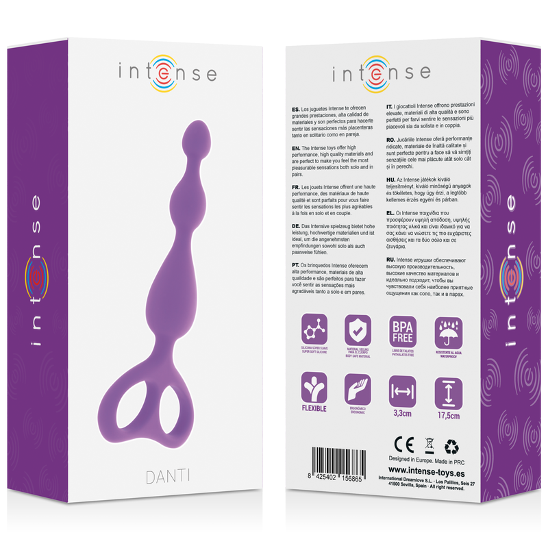 Comprar INTENSE Danti Anal Lila – Juguete Erótico Con Diseño Ergonómico Para Autoexploración-Noxtic