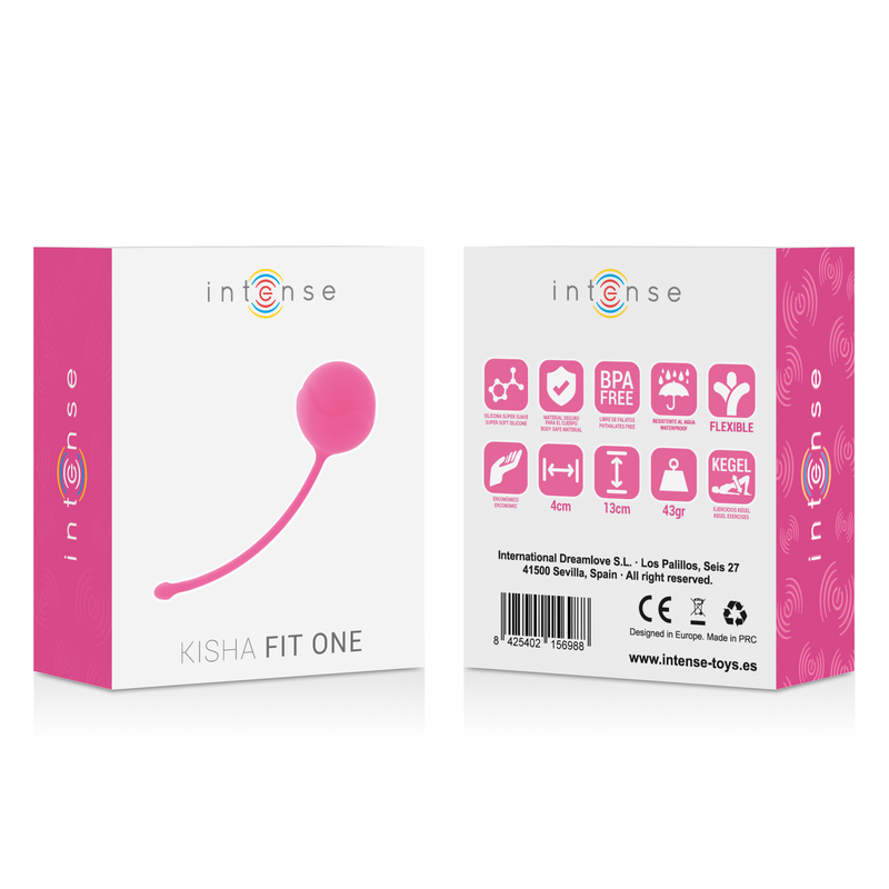 Comprar INTENSE Kisha Fit One Fucsia – Bolas De Silicona Para Fortalecer El Suelo Pélvico-Noxtic