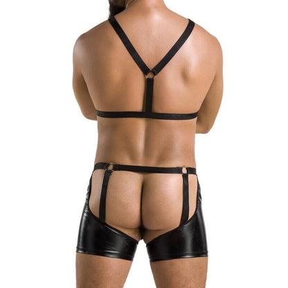 Comprar PASSION Set Aron Negro S M – Ropa Íntima Elegante Con Ajuste Perfecto-Noxtic
