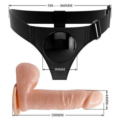 Comprar Pretty Love Arnés Universal Con Dildo 20 Cm Natural – Diseño Confiable Para Explorar Nuevas Sensaciones-Noxtic