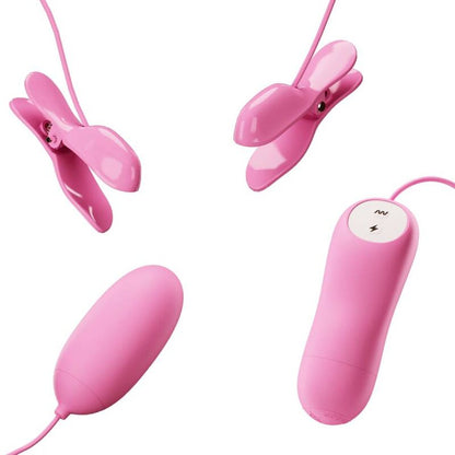 Comprar PRETTY LOVE Pinzas Vibratorias Rosa – Estimulación Ajustable Con Diseño Elegante-Noxtic