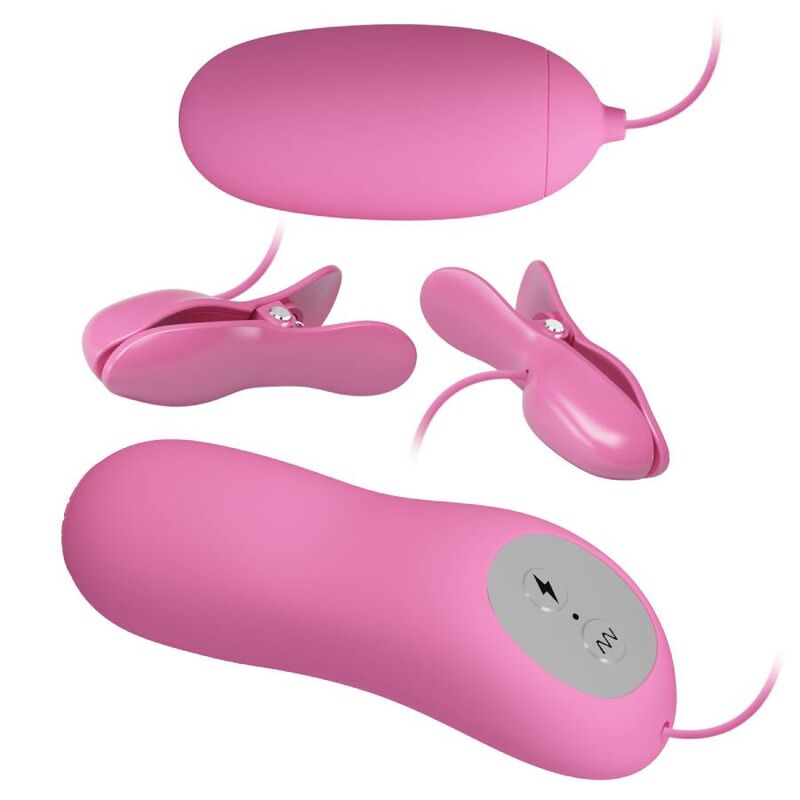 Comprar PRETTY LOVE Pinzas Vibratorias Rosa – Estimulación Ajustable Con Diseño Elegante-Noxtic