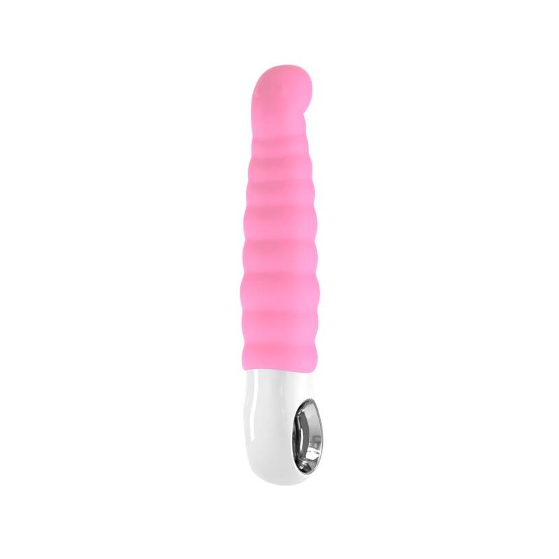 Comprar FUN FACTORY Patchy Paul G5 G-Spot Vibrador Candy Rose – Vibrador Recargable 100 Por Ciento Impermeable Con Diseño Elegante-Noxtic