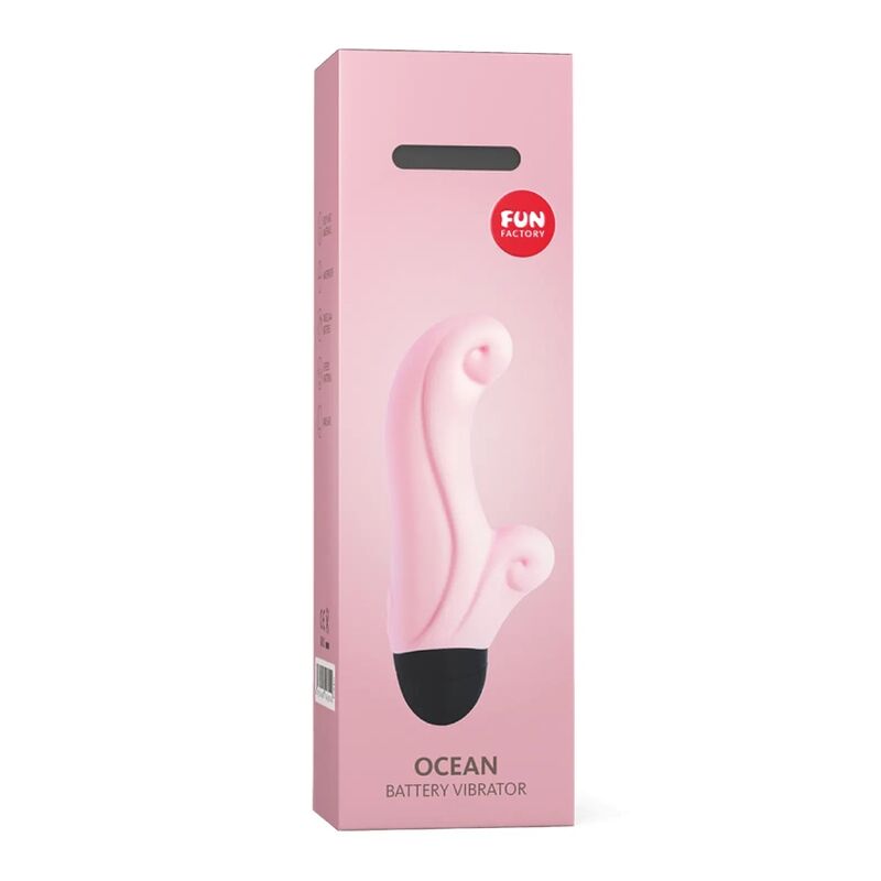 Comprar FUN FACTORY Ocean Vibrador Rabbit Rosa – Diseño Curvo Para Sensaciones Versátiles-Noxtic