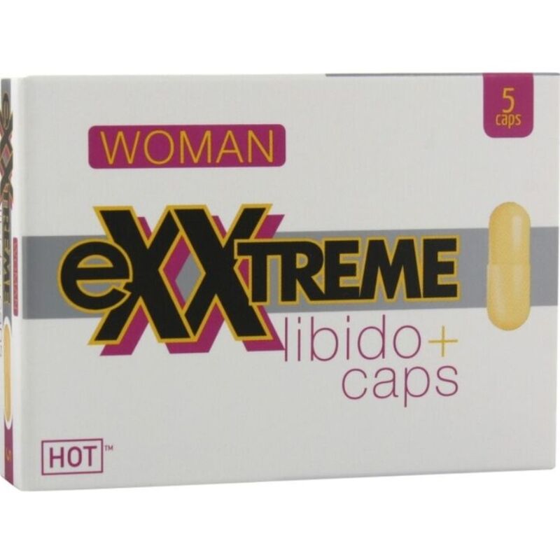 Comprar HOT EXXTREME Cápsulas Aumento Líbido Mujer – Fórmula Natural Para Potenciar el Bienestar Sexual Femenino-Noxtic