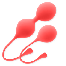 Comprar INTENSE Bolas Kegel Pack Kendall Rojo – Silicona Médica Hipoalergénica Para Entrenamiento Pélvico-Noxtic
