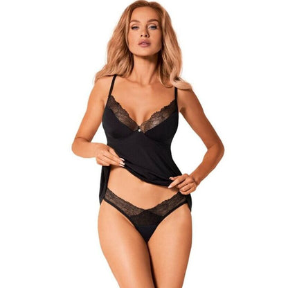 Comprar OBSESSIVE Bella Rou Top Y Panties XS S – Conjunto De Lencería Elegante Con Comodidad Superior-Noxtic