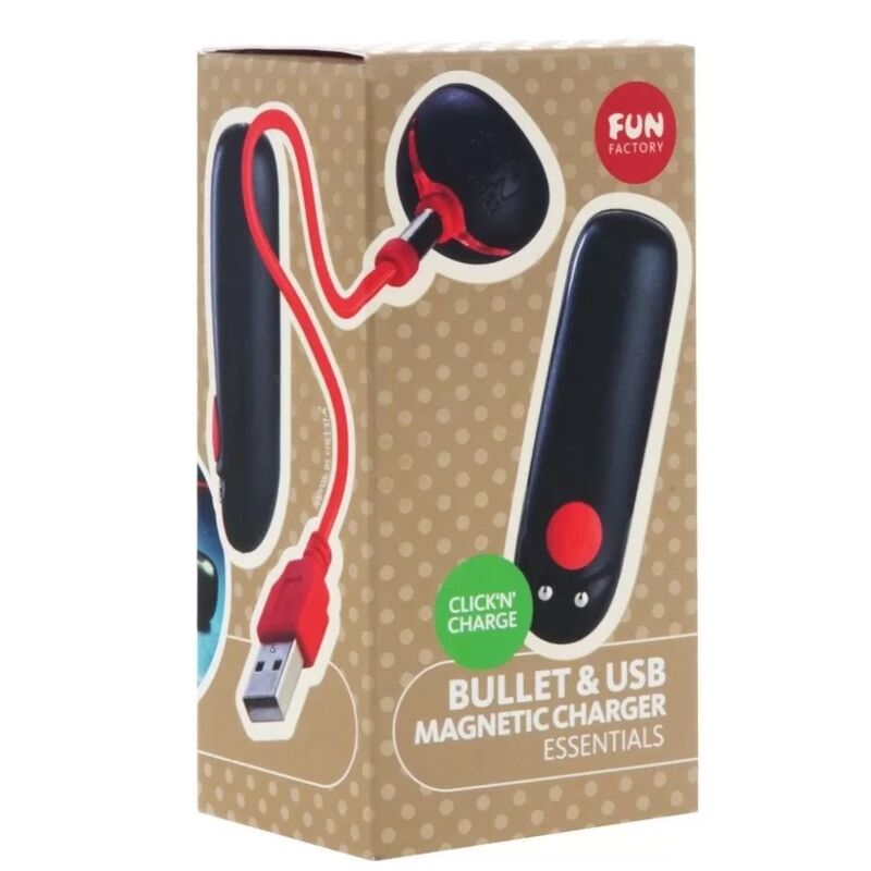 Comprar FUN FACTORY Bullet Negro – Estimulador Potente Con Cinco Niveles De Vibración-Noxtic