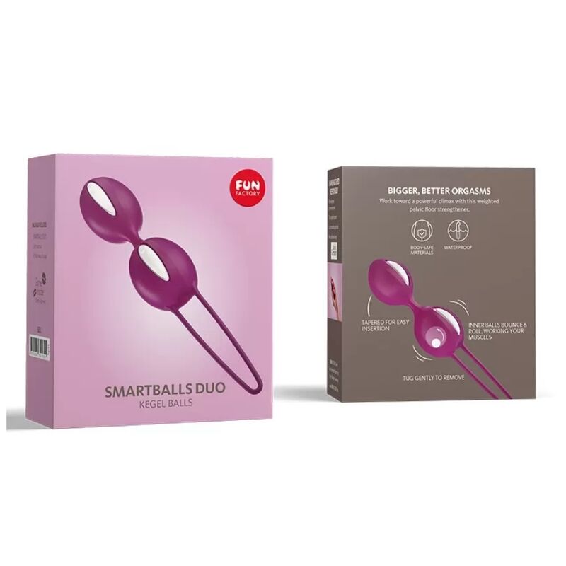 Comprar FUN FACTORY Smartballs Duo Blancas – Bolas Pélvicas Para Fortalecer El Suelo Pélvico-Noxtic