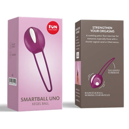 Comprar FUN FACTORY Smartball Uno Blanco – Bola Pélvica Discreta Para Fortalecimiento Del Suelo Pélvico-Noxtic