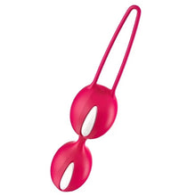 Comprar FUN FACTORY Smartballs Duo Blanco Rojo – Bolas Pélvicas Para Fortalecer El Suelo Pélvico Con Diseño Discreto-Noxtic