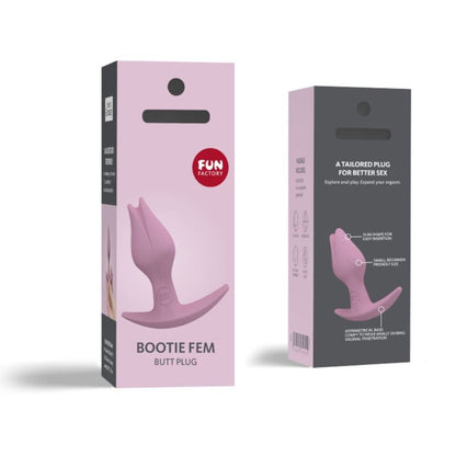 Comprar FUN FACTORY Bootie Fem Rosa – Plug Anal Ergonómico De Silicona Médica-Noxtic