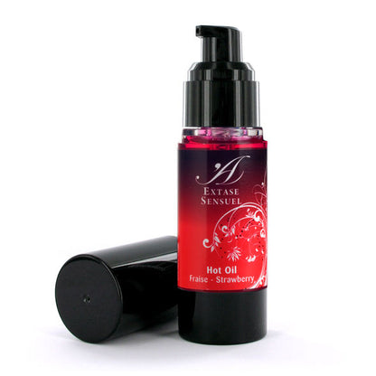 Comprar Extase Sensual Aceite Estimulante Calor Fresa 30 ML – Aceite De Masaje Con Efecto Calor Para Momentos Íntimos-Noxtic