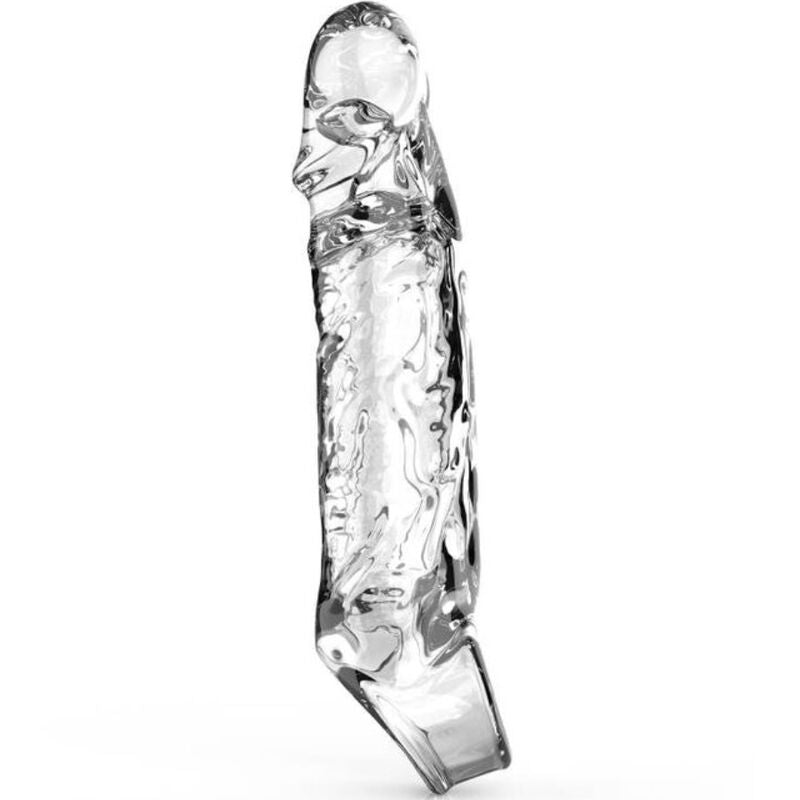 Comprar Get Real Extensión Medio 16 Cm Transparente – Manga Suave Con Ajuste Perfecto Para Mayor Placer-Noxtic