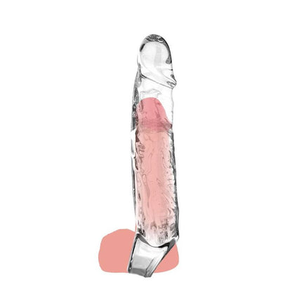 Comprar GET REAL Manga De Extensión Transparente 19 Cm – Aumento De Longitud Y Grosor Para Mayor Placer-Noxtic