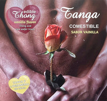 HOTFLOWERS - VANILLA WAFER THONG + 2 NIPPLES FOR MEN /es/pt/en/fr/it/