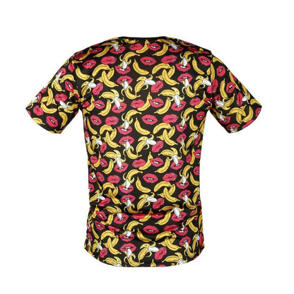 Comprar Anais Men Banana Camiseta M – Camiseta Con Comodidad Y Estilo Casual-Noxtic