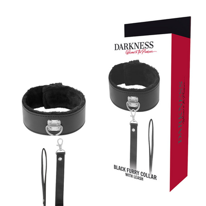Comprar DARKNESS Collar Forrado Con Cadena Titanium – Diseño Confortable Para Exploración Sensual-Noxtic