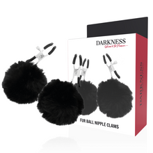Comprar DARKNESS Pinzas Para Pezones Con Pompones – Diseño Ajustable Para Una Experiencia Única-Noxtic