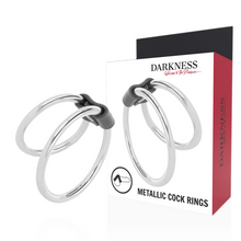 Comprar DARKNESS Anilla Metal Doble – Diseño Duradero Para Mayor Placer Sensual-Noxtic