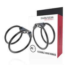 Comprar DARKNESS Anilla Doble Flexible – Diseño Innovador Para Mayor Comodidad Y Placer-Noxtic