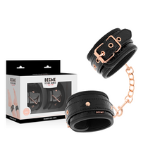 Comprar BEGME Black Edition Esposas Para Tobillos – Accesorio Con Forro De Neopreno Para Confort Y Estilo-Noxtic