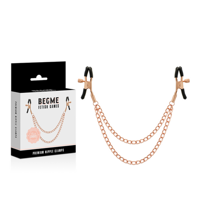 Comprar BEGME Black Edition Pinzas Pezones – Accesorio Elegante Para Experiencias Sensuales-Noxtic