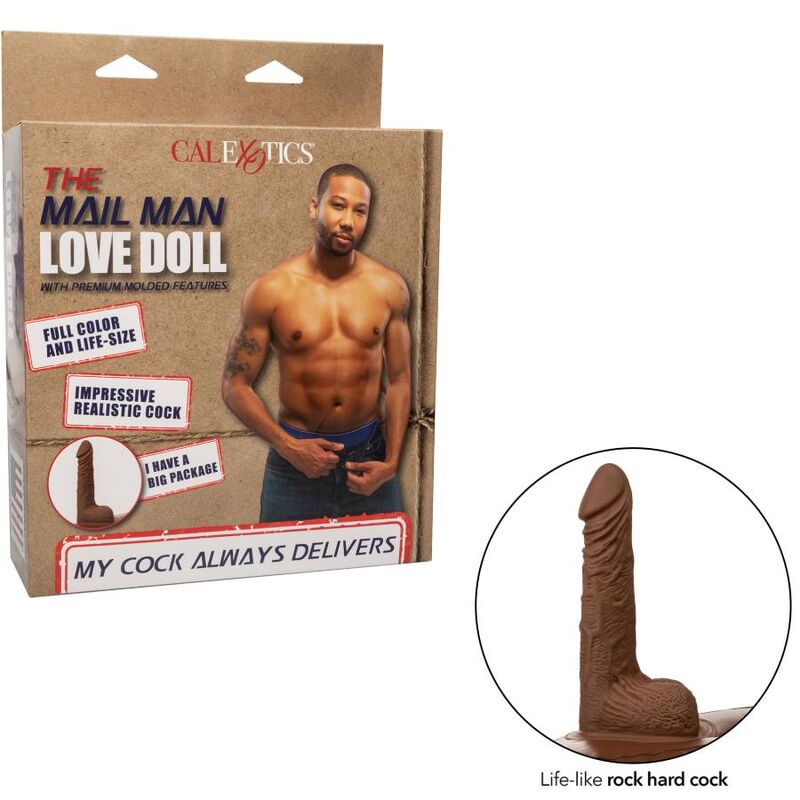 Comprar CALEXOTICS The Mail Man Love Doll – Muñeca Inflable Con Diseño Realista Para Placer Personal-Noxtic