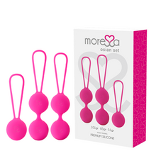 Comprar Moressa Osian Set Premium Silicona Rosa – Bolas Chinas Hipoalergénicas Con Tacto Suave Para Placer Intimo-Noxtic