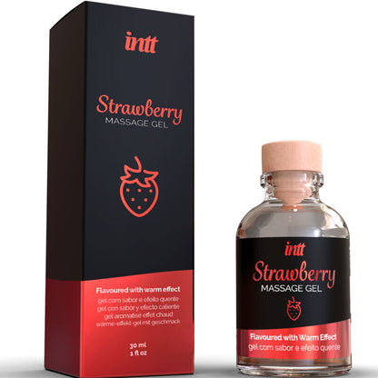 Comprar INTT Gel De Masaje Sabor A Fresa – Efecto Calor Para Una Experiencia Sensorial Única-Noxtic