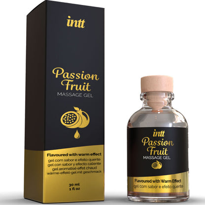 Comprar INTT Gel De Masaje Sabor Maracuyá – Efecto Calor Para Una Experiencia Sensorial Única-Noxtic