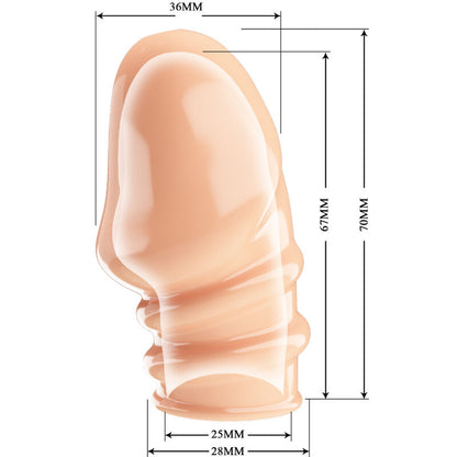 Comprar PRETTY LOVE Jeremy Engrosador Natural – Funda Táctil Suave Para Placer Personalizado-Noxtic