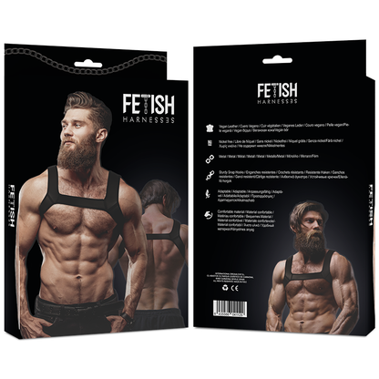 Comprar Fetish Arnés Neopreno Pecho Hombre Talla L – Diseño Ergonómico Para Realzar Tu Figura-Noxtic
