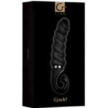 Comprar G-VIBE G-Jack 2 Negro – Dildo Vibrador Con Material Bioskin Para Una Sensación Realista-Noxtic
