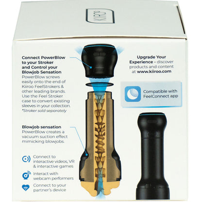 Comprar KIIROO Powerblow Dispositivo De Succión Interactivo – Experiencia Realista Con Diseño Innovador-Noxtic