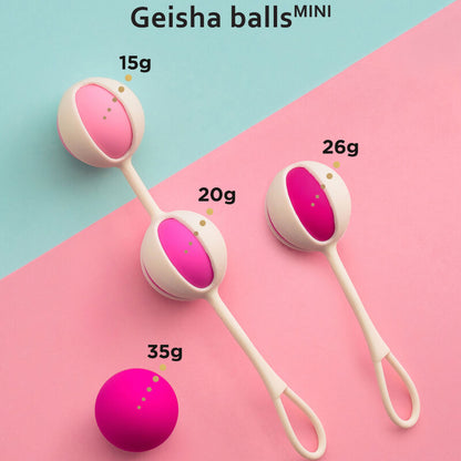 Comprar G-VIBE Set 4 Geisha Balls Mini Morado – Diseño Ergonómico Para Fortalecer El Suelo Pélvico-Noxtic