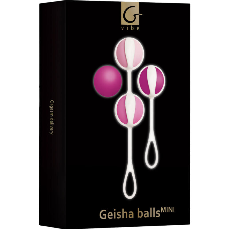 Comprar G-VIBE Set 4 Geisha Balls Mini Morado – Diseño Ergonómico Para Fortalecer El Suelo Pélvico-Noxtic