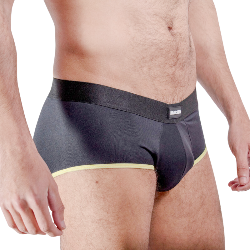 Comprar Macho MS24A Calzoncillo Brief Dark Amarillo S – Diseño Moderno Con Comodidad Duradera-Noxtic