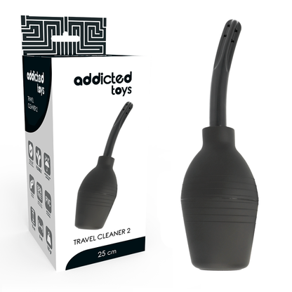 Comprar ADDICTED TOYS Squeeze Pera Limpieza Anal Negro – Material Hipoalergénico Para Experiencia Placentera-Noxtic