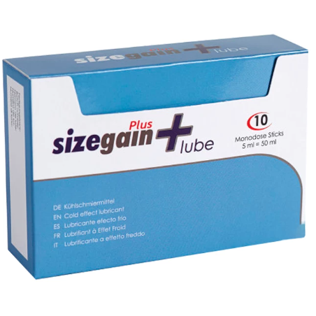 500 COSMETICS - SIZEGAIN PLUS LUBE LUBRICANTE EFECTO FRIO-500COSMETICS-Noxtic