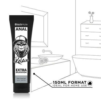 Comprar Black Hole Gel Base Agua 150 Ml – Lubricante Ideal Para Placer Confiable y Sensación Suave-Noxtic
