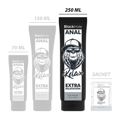 Comprar Black Hole Gel Base Agua Dilatación Anal 250 Ml – Lubricante Suave Para Placer Confortable-Noxtic