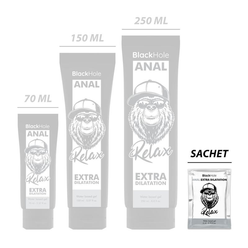 Comprar Black Hole Gel Base Agua 6 ML – Lubricante Anal De Alta Calidad Para Comodidad Superior-Noxtic