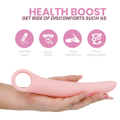 Comprar INTIMICHIC Set 5 Piezas Dilatador Silicona – Diseño Elegante Para Reconectar Con Tu Cuerpo-Noxtic