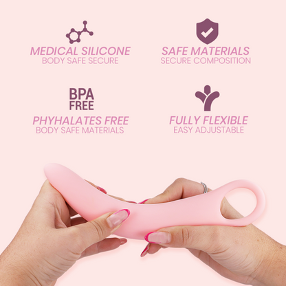 Comprar INTIMICHIC Set 5 Piezas Dilatador Silicona – Diseño Elegante Para Reconectar Con Tu Cuerpo-Noxtic