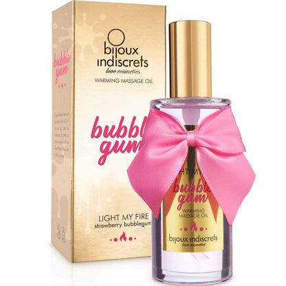 Comprar Bijoux Indiscrets Light My Fire Aceite Masaje Efecto Calor Sabor Chicle – Aceite Comestible Para Momentos Inolvidables-Noxtic