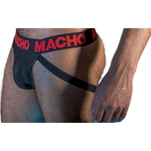 Comprar Macho MX26X2 Jock Negro Rojo M – Diseño Elegante Con Comodidad Ideal-Noxtic